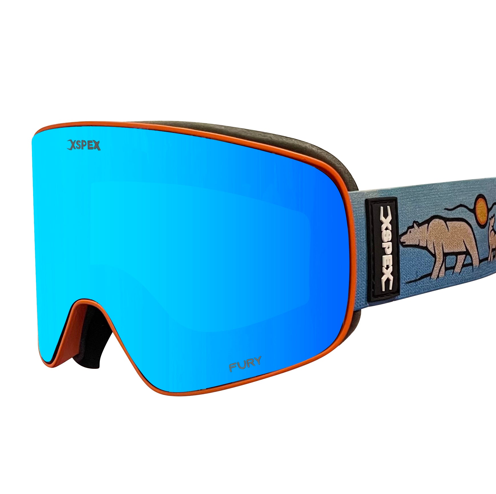 FURY Polar Bear Snow Goggles - Arctic Design